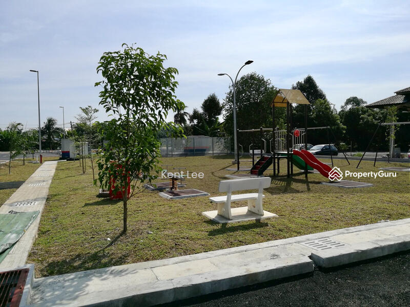 Untuk Dijual - PEMAJU: FULL Loan 10% OFF Teres 3R2B 20x64 FREEHOLD FREE SPA Pulau Indah Main Road Port Klang